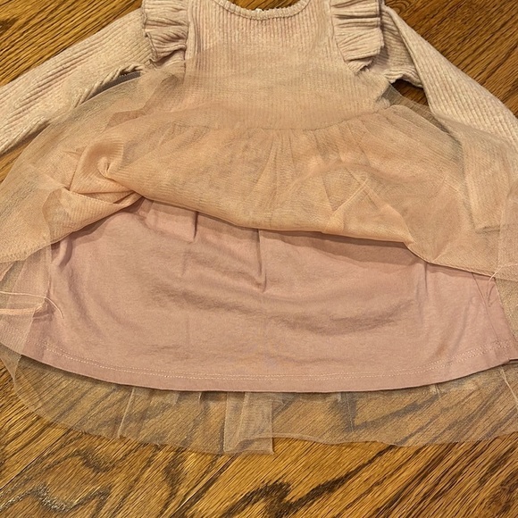 Zara Girl’s Pink Tutu Dress Size 18-24 Months - Picture 5 of 5